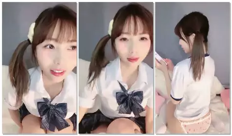 19岁，校园女神，白虎穴，一线天馒头逼，真极品，【小迷糊哟】超清纯学妹，~百分百爱的感觉