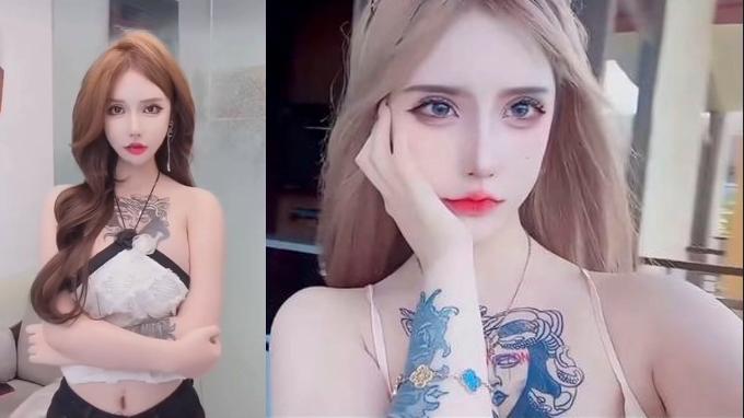 抖音网红【周丽娜 金伊娜】高颜值极品身材纹身识人，新一代的纯欲天花板流出不雅视频