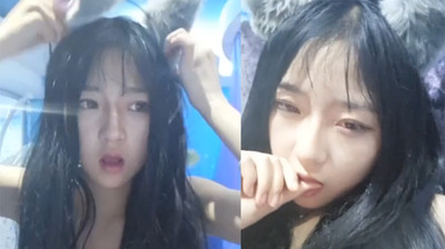 柯妹40分钟湿身诱惑直播！全程偷拍她自慰高潮的私密实录